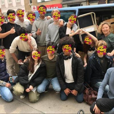 Lara S. und die Hilfsgüter für die Ukraine