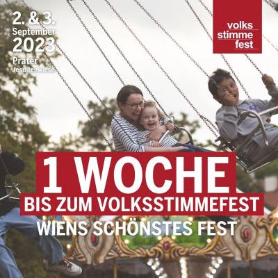 Triff uns am Volksstimmefest