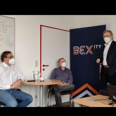 Gerätespende vom Logistikunternehmen BEXITY